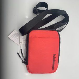 Lululemon Crossbody Cellphone Bag Red Color